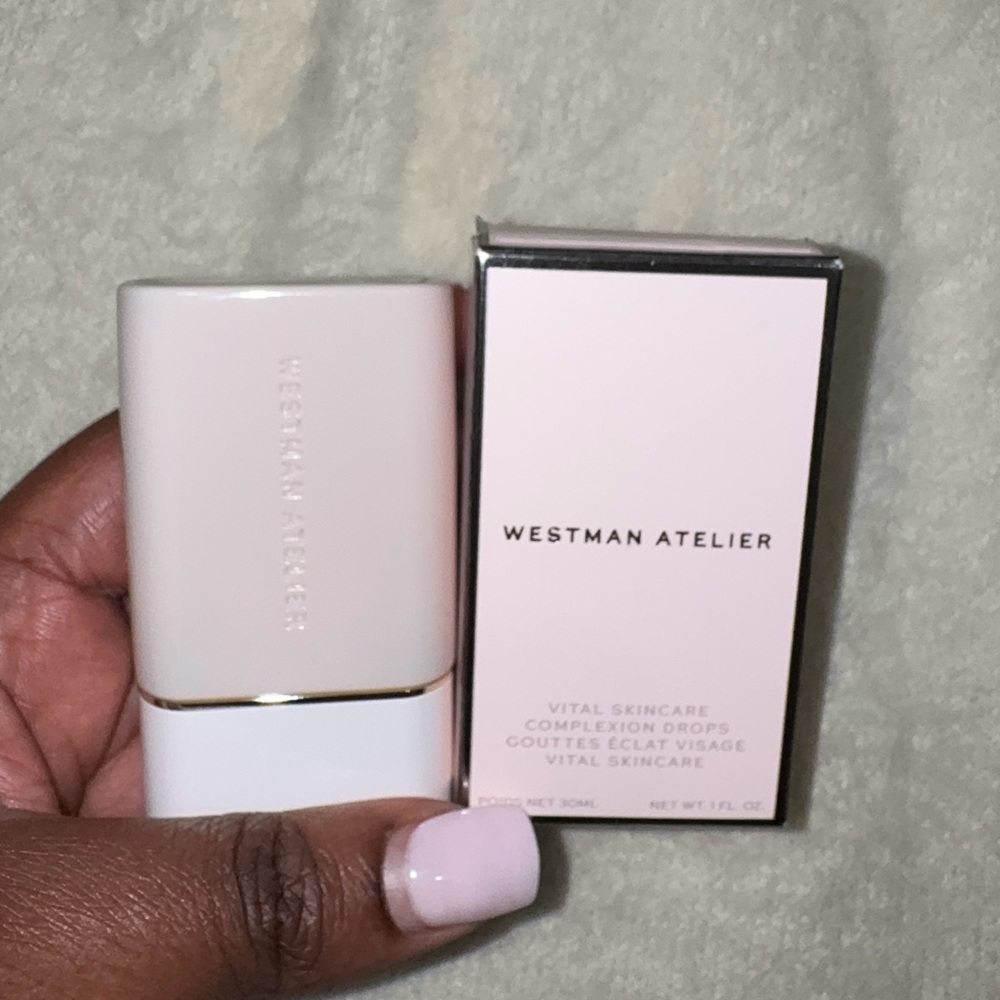 NEW Westman Atelier Vital Skincare Complexion Drops in deep mahogany XIV